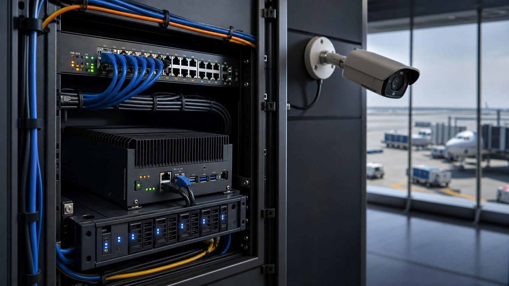 Edge-first: core workflows run locally inside your network.